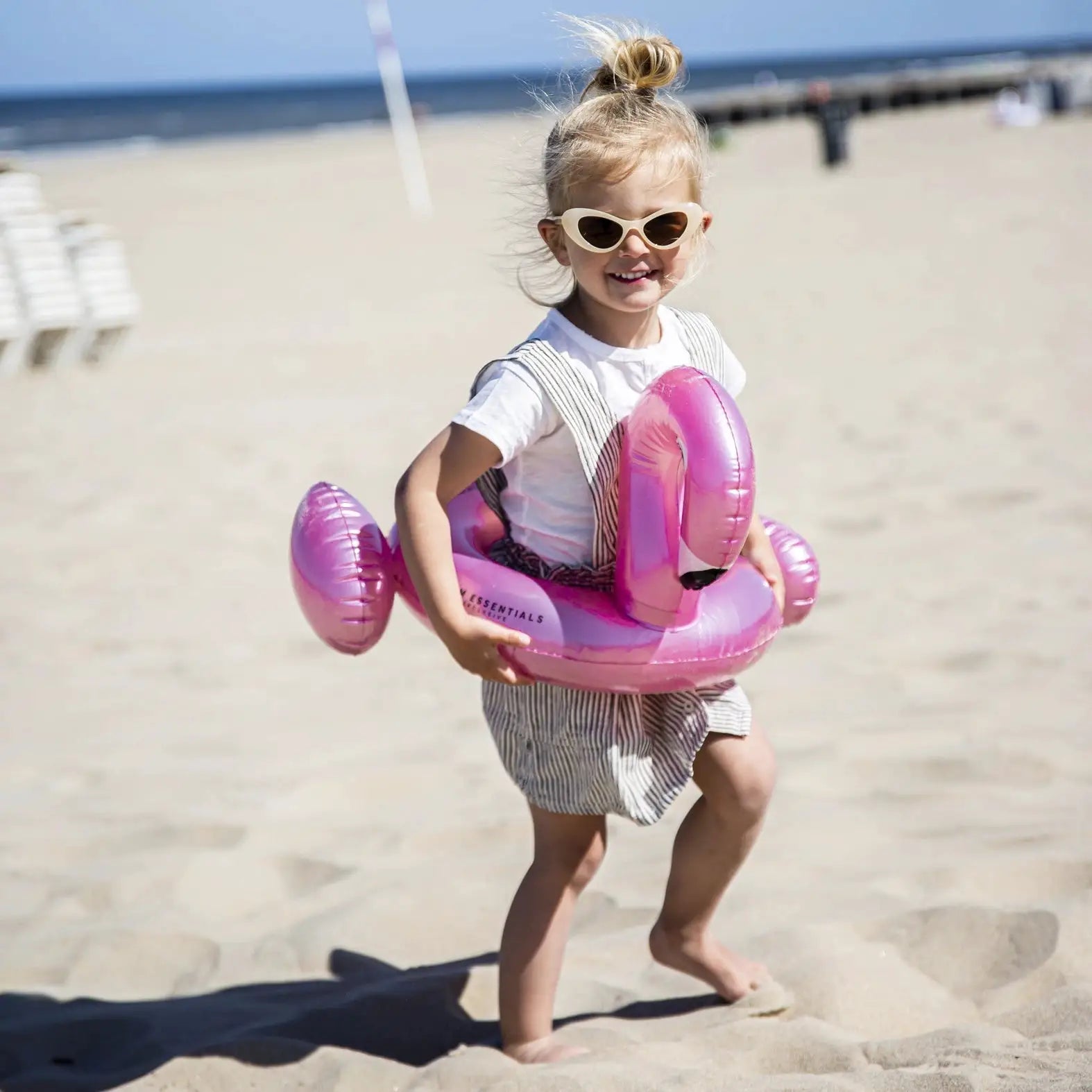 Bouée Flamant Rose - 95 cm - Swim Essentials by Swim Essentials