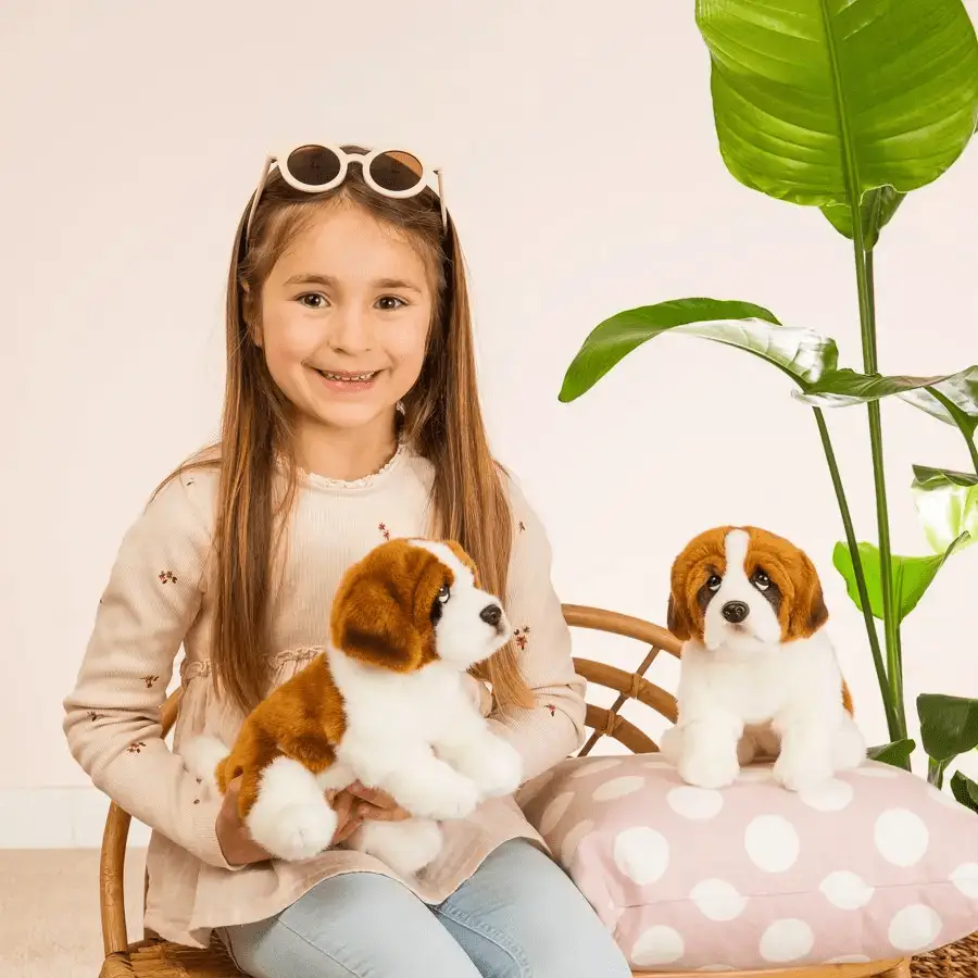 Saint Bernard assis 25 cm - peluche - peluche - Teddy Hermann by Teddy Hermann