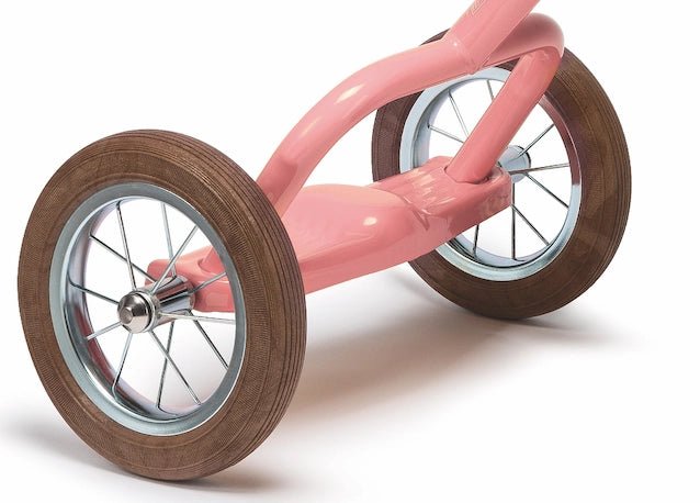 Tricyle Spokes Rose Garden - Rose - 3/5 ans" - Italtrike - myplayground