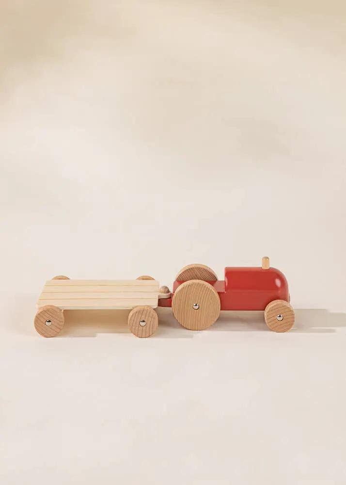 Tracteur agricole en bois - Coco Village by Coco Village