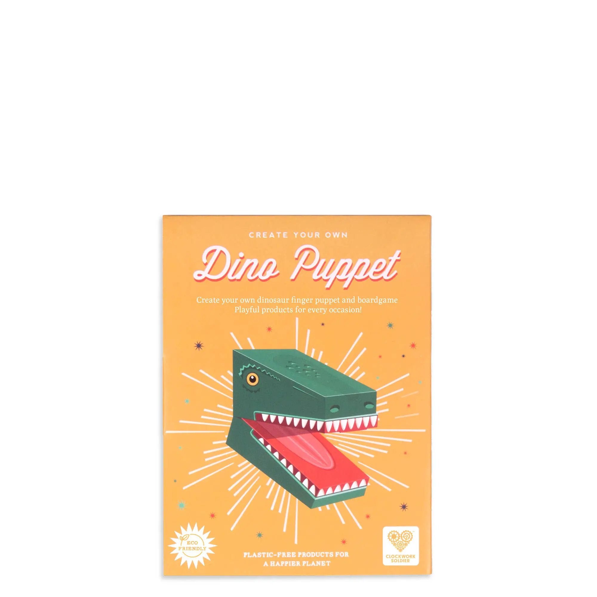 Créez votre propre marionnette à doigt de dinosaure by Clockwork Soldier