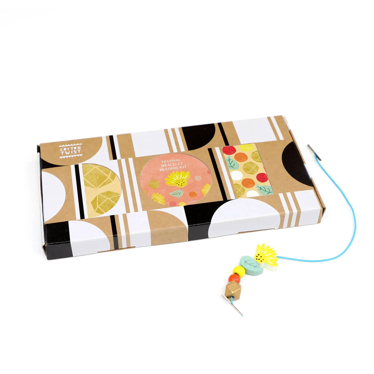 Kit de fabrication de bracelets de festival by Cotton Twist