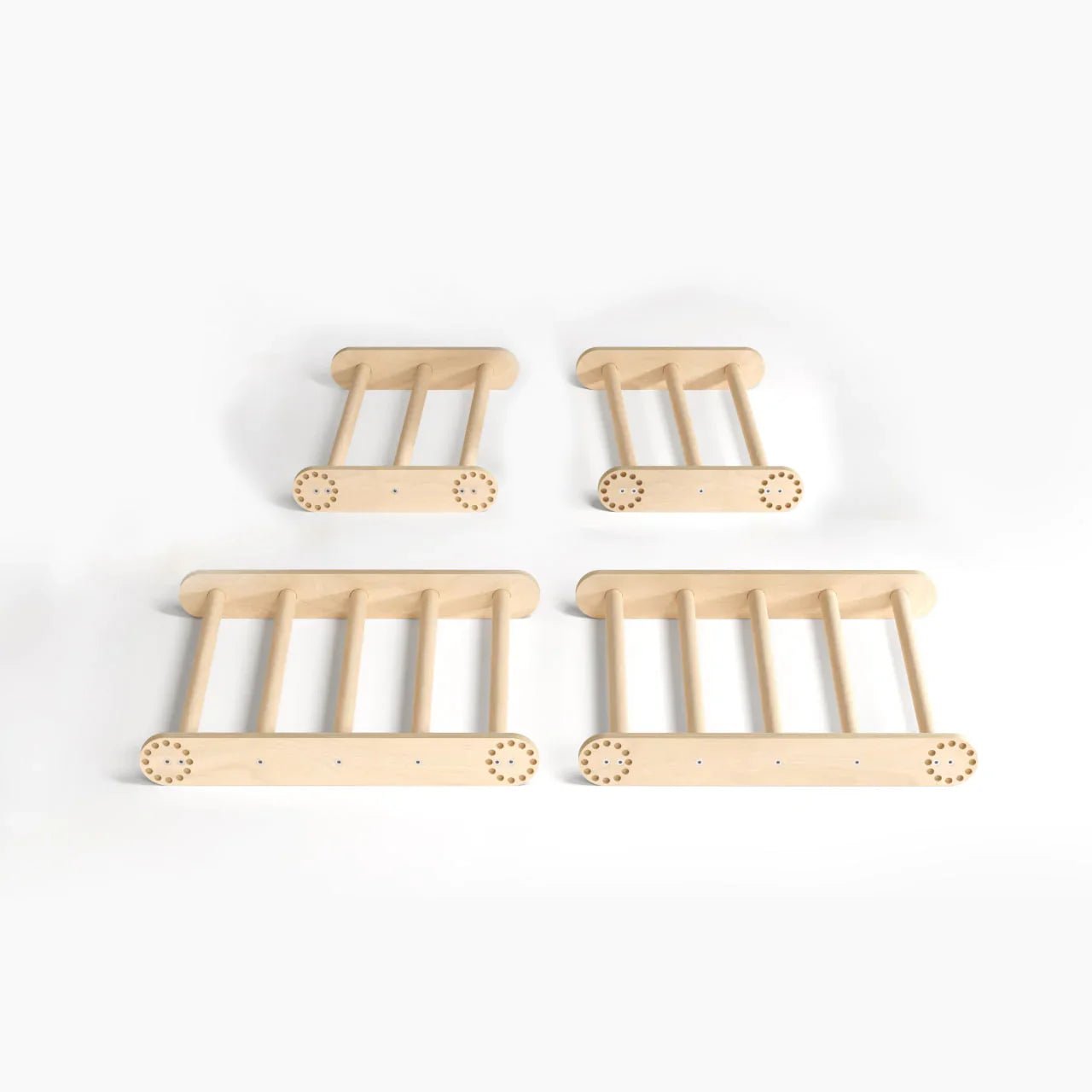 Ensemble d’escalade (set S) - bois brut (non verni), 18 à 24 mois - BusyKids by BusyKids