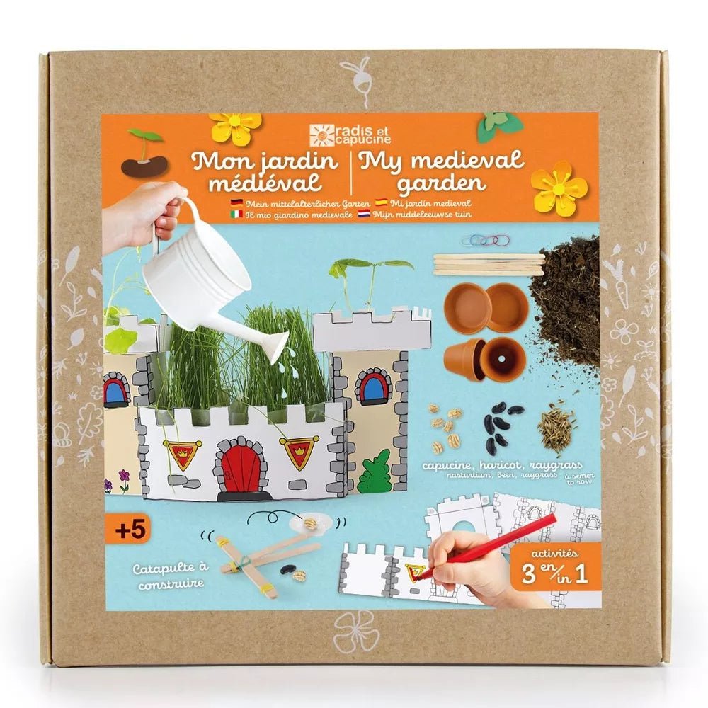 Baisse de prix - Mon Jardin Médiéval - Radis et Capucine - myplayground