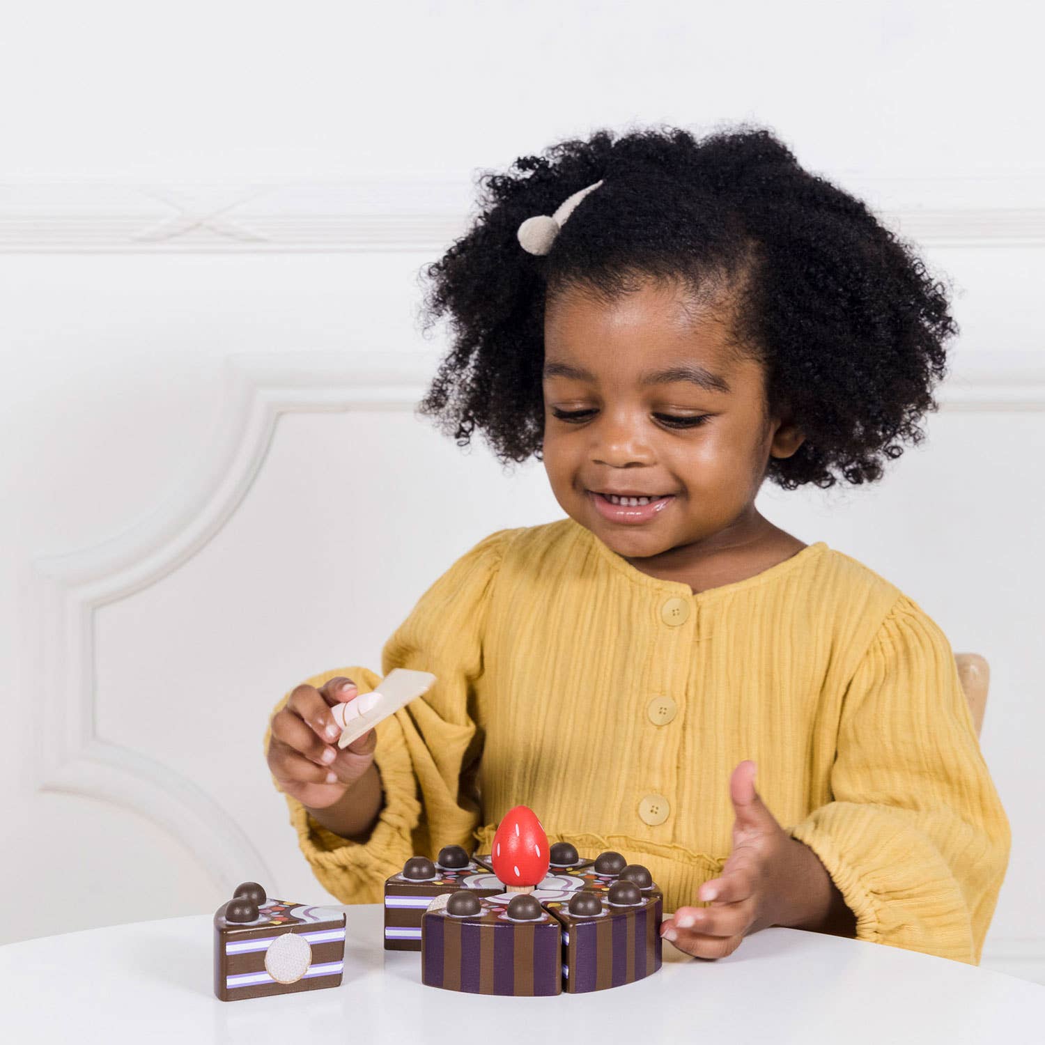 Gâteau au chocolat - Jeu sensoriel enfant - myplayground