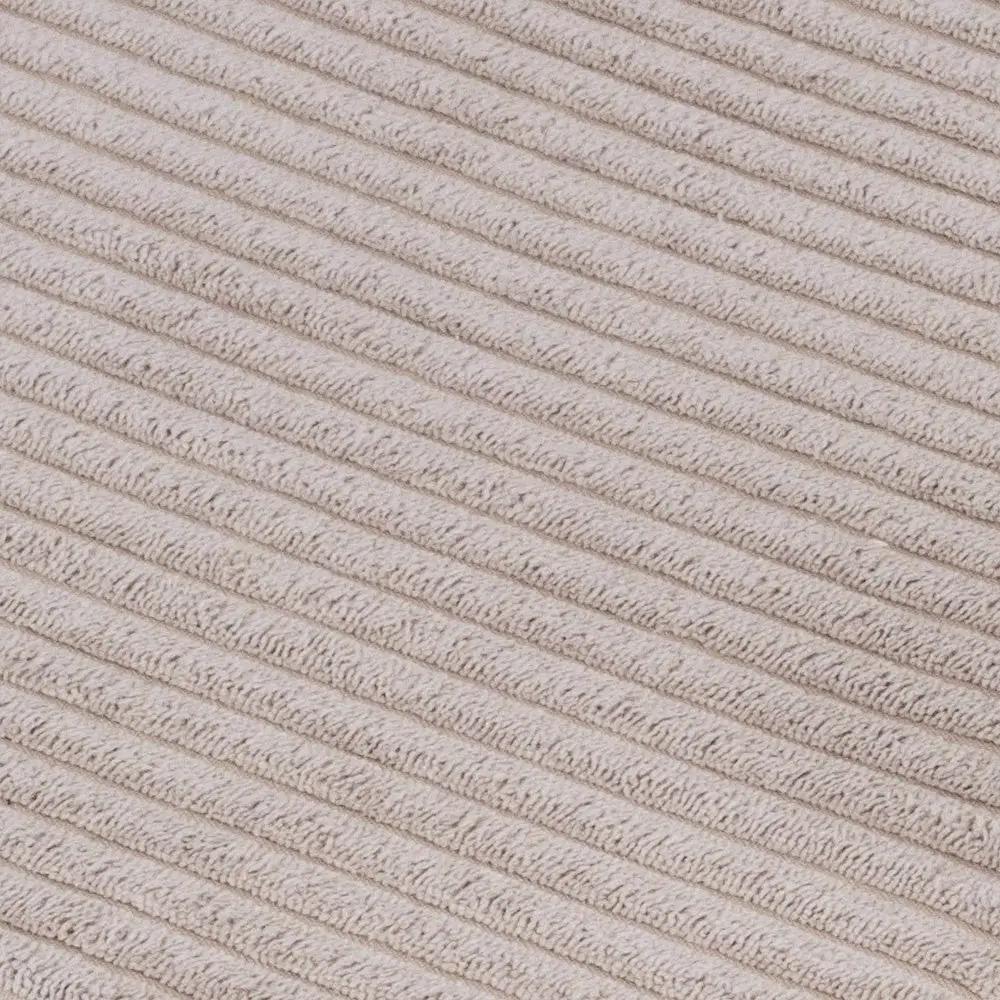 Balançoire d'intérieur plate - Velours côtelé beige premium - Plush Nest by Misioo