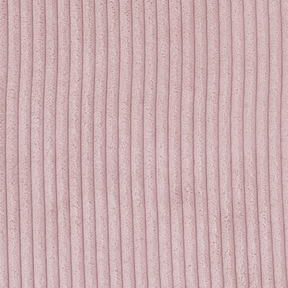 Pouf ourson 46x25 cm - Velours côtelé rose clair premium - Plush Nest - myplayground