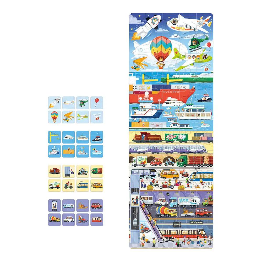 Puzzle Plus Transport - Banana Panda by Banana Panda