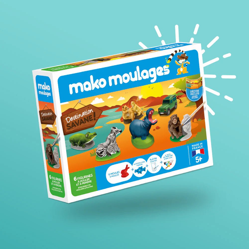 Mako Moulages - Destination Savane - Mako Créations - myplayground