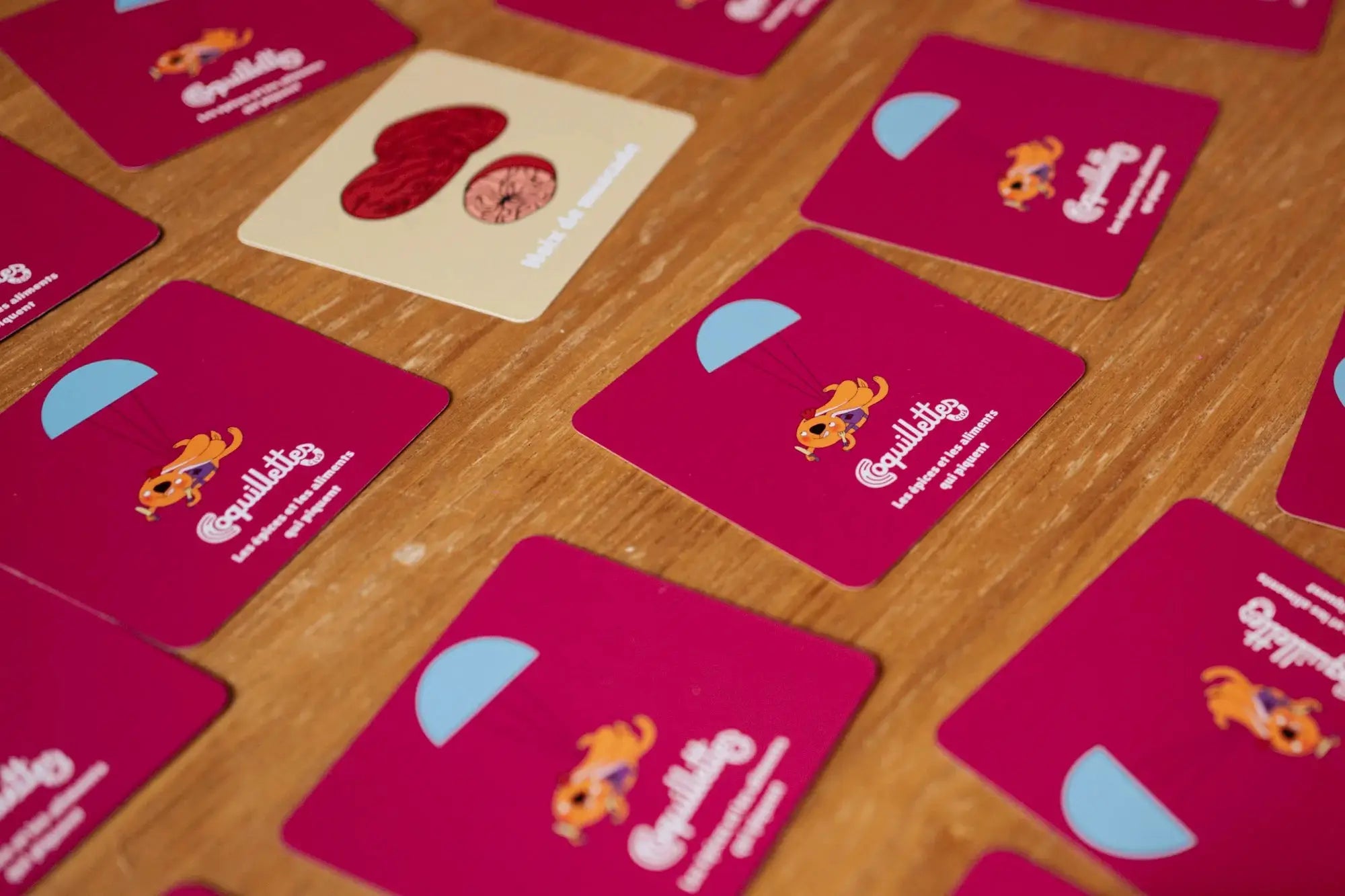 Jeu de memory : les épices et le piquant - Coquillettes Club by myplayground