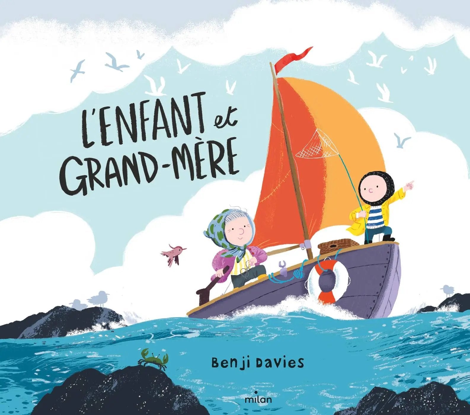 Album Enfant L'Enfant et Grand-mère + Album Illustré - Jeu educatif by Selection Livres jeunesse poppik