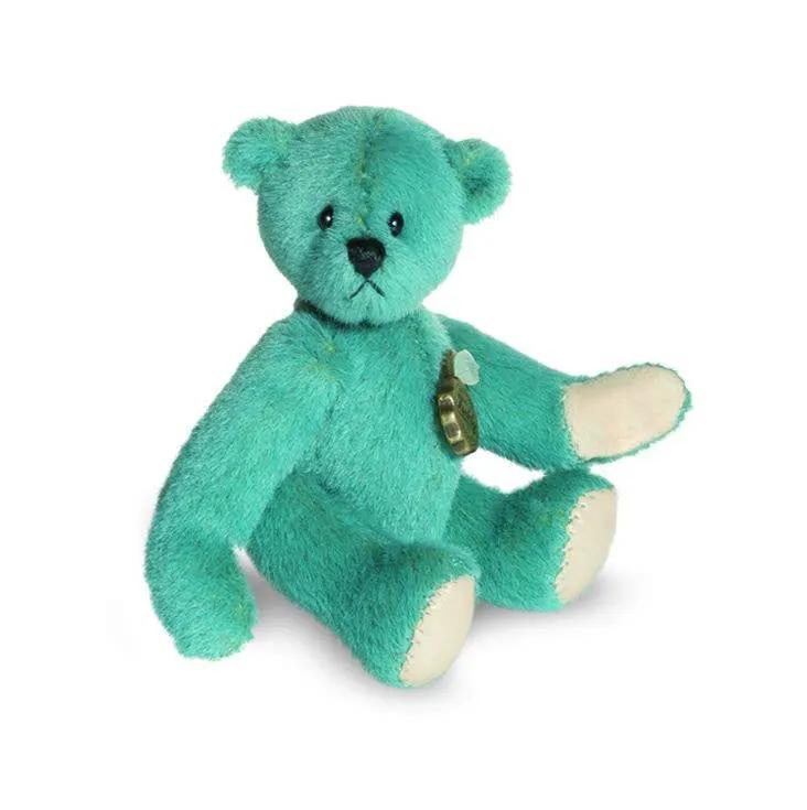 Teddy turquoise 6 cm - Ours de collection - Objet de collection by Teddy Hermann