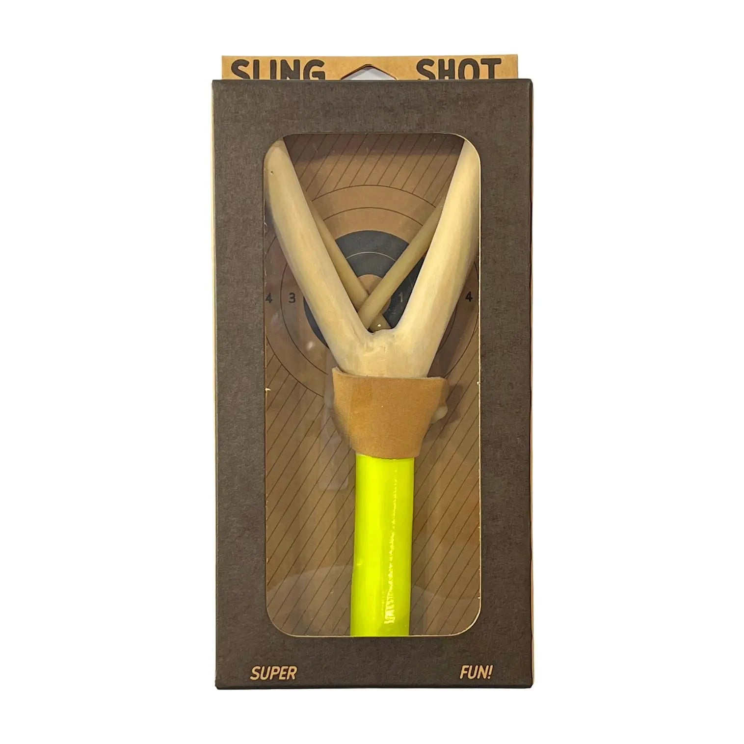 Slingshot Jaune Fluo - Jeu de Motricité pour Enfant ( 5 ans et + ) by Hella Slingshots