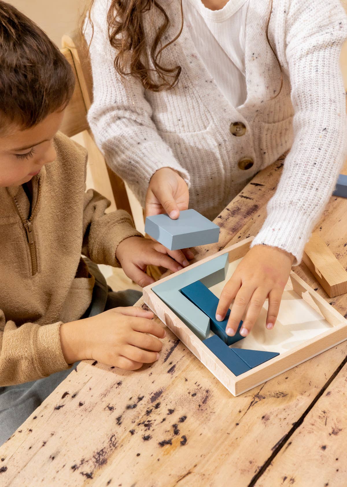 Puzzle en bois House - Coco Village - myplayground