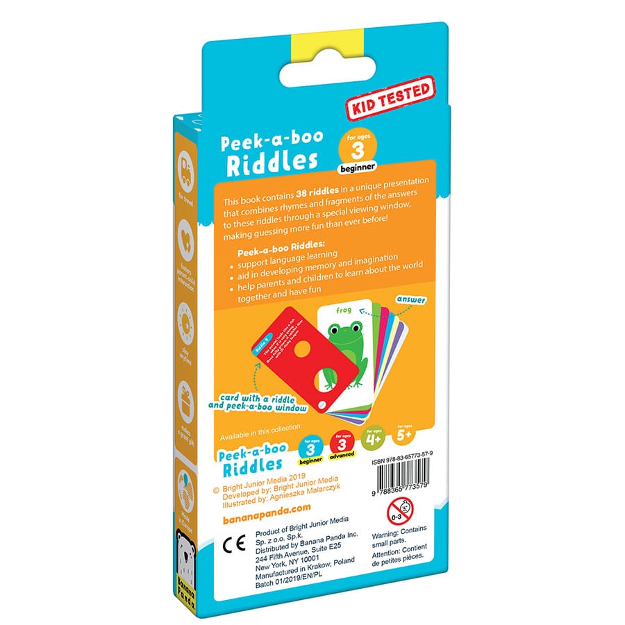 Devinettes Cache - Cache - 3 Débutants - Banana Panda - myplayground