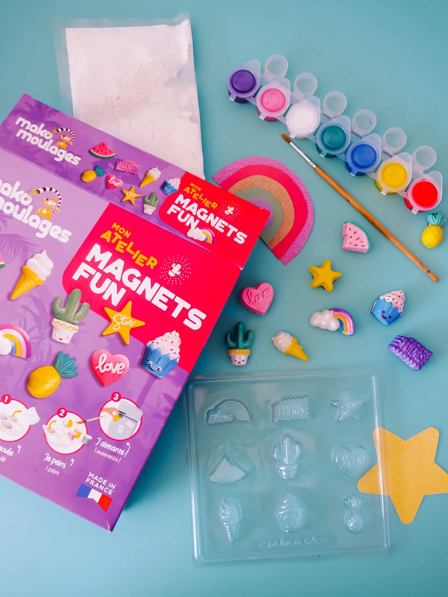 Mako Moulages - Mon Atelier Magnets Fun - Mako Créations - myplayground