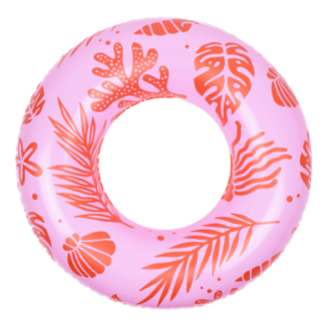 Bouée gonflable - rouge, rose, 90 cm - Swim Essentials by Swim Essentials