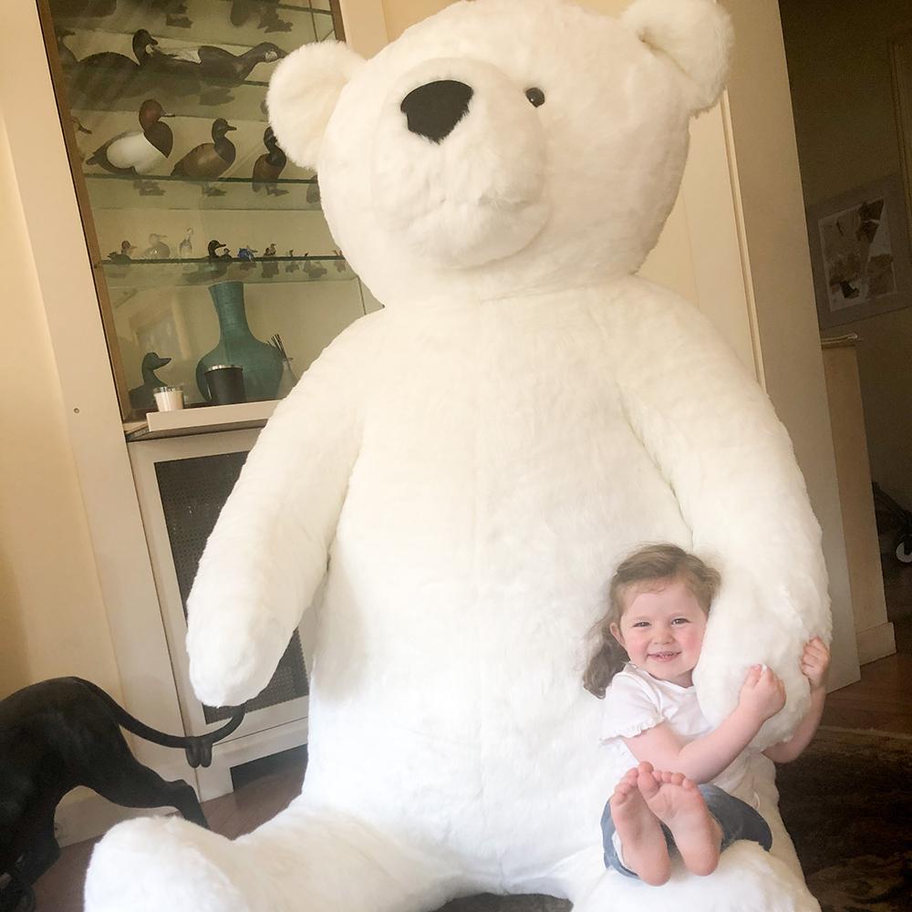 Mon Ours En Peluche Géant - La Pelucherie - myplayground