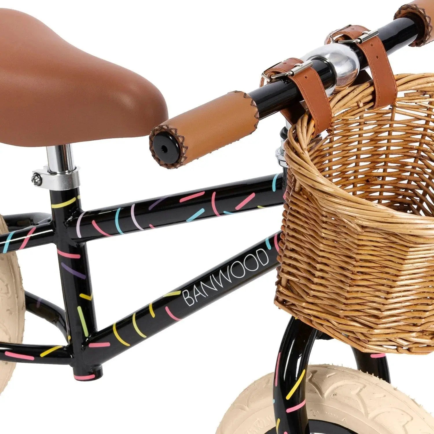 Draisienne - Allegra noir, jeu de motricité enfant, 3 à 5 ans - Banwood x Marest by Banwood