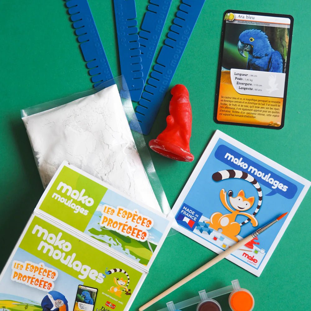 Mako Moulages - Ara Bleu - Mako Créations - myplayground