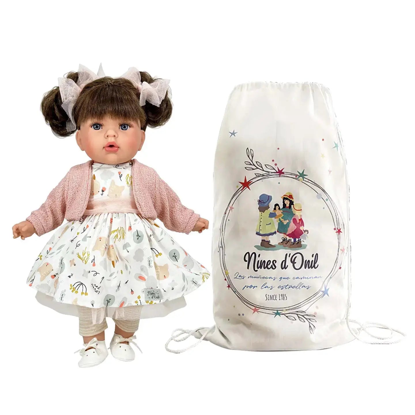 Poupée Tita spring Brune - Nines Artesanals by Nines Artesanals d'Onil