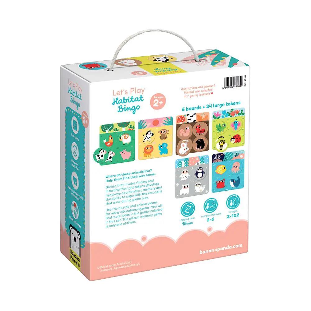 Jouons ! Bingo des Habitats - Banana Panda by Banana Panda