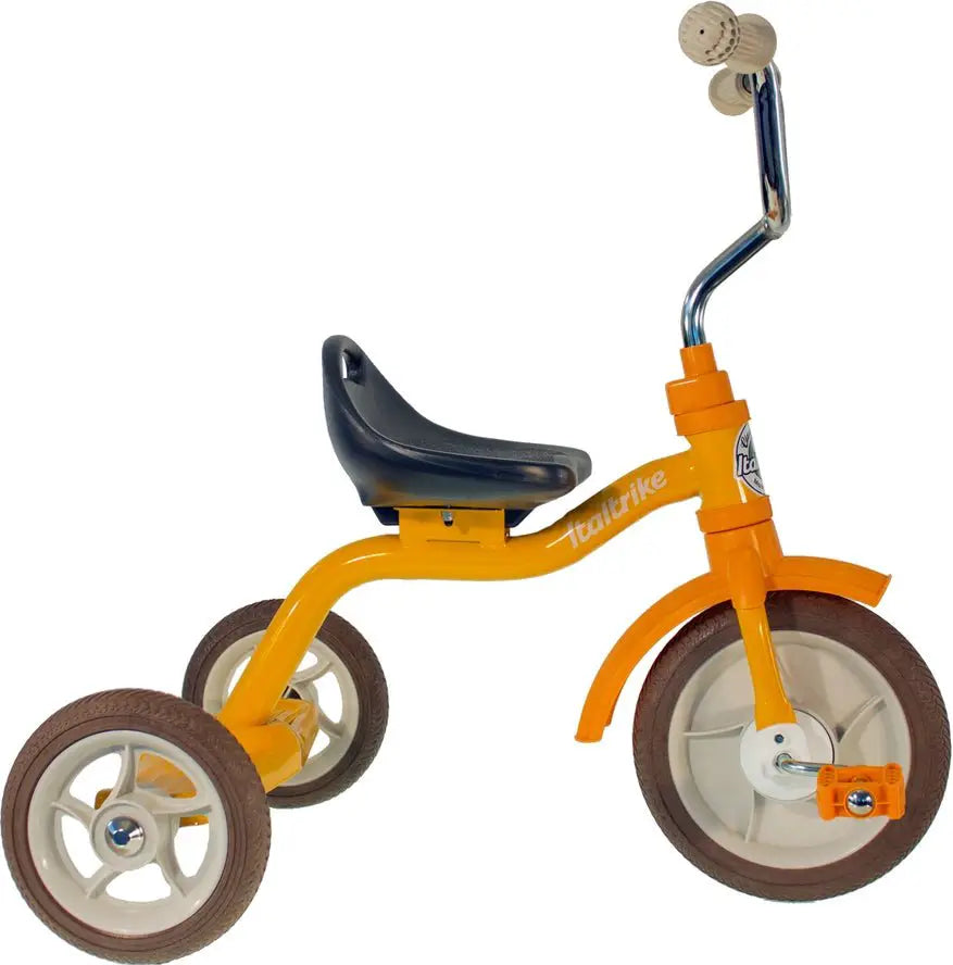 Tricycle Super Touring Italtrike Pour Enfants 2 À 5 Ans Robuste Évolutif Orange Coloré by Italtrike