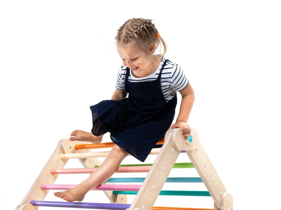 Grimpeur Coloré Montessori - Happymoon - myplayground