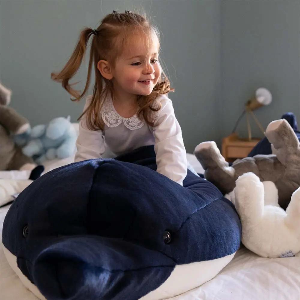 Ma peluche Dauphin Auguste - La Pelucherie by LA PELUCHERIE