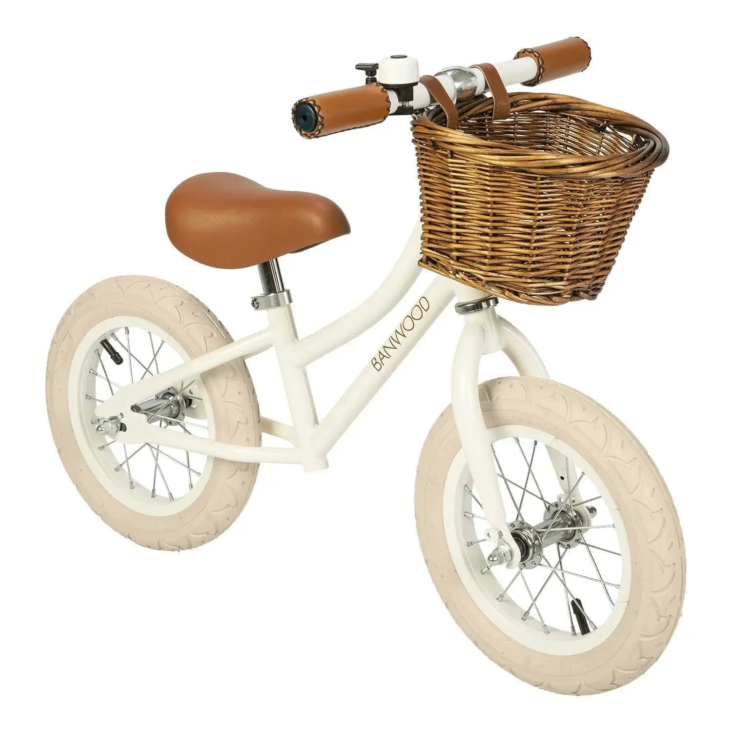 Draisienne - blanc, jeu de motricité enfant, 3 à 5 ans - Banwood by Banwood