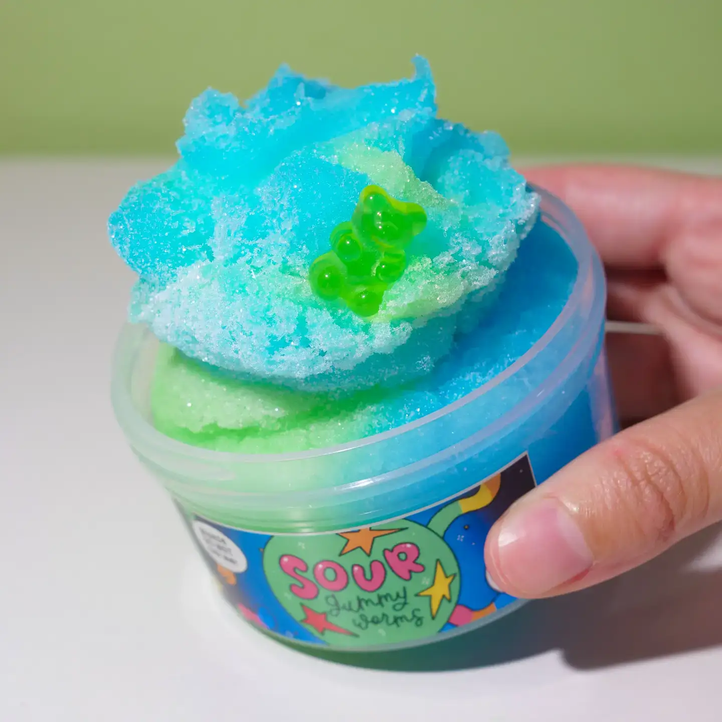 Jouet de Slime en Forme de Vers Gélifiés Aigres - Sonria Slime LLC by Sonria Slime LLC