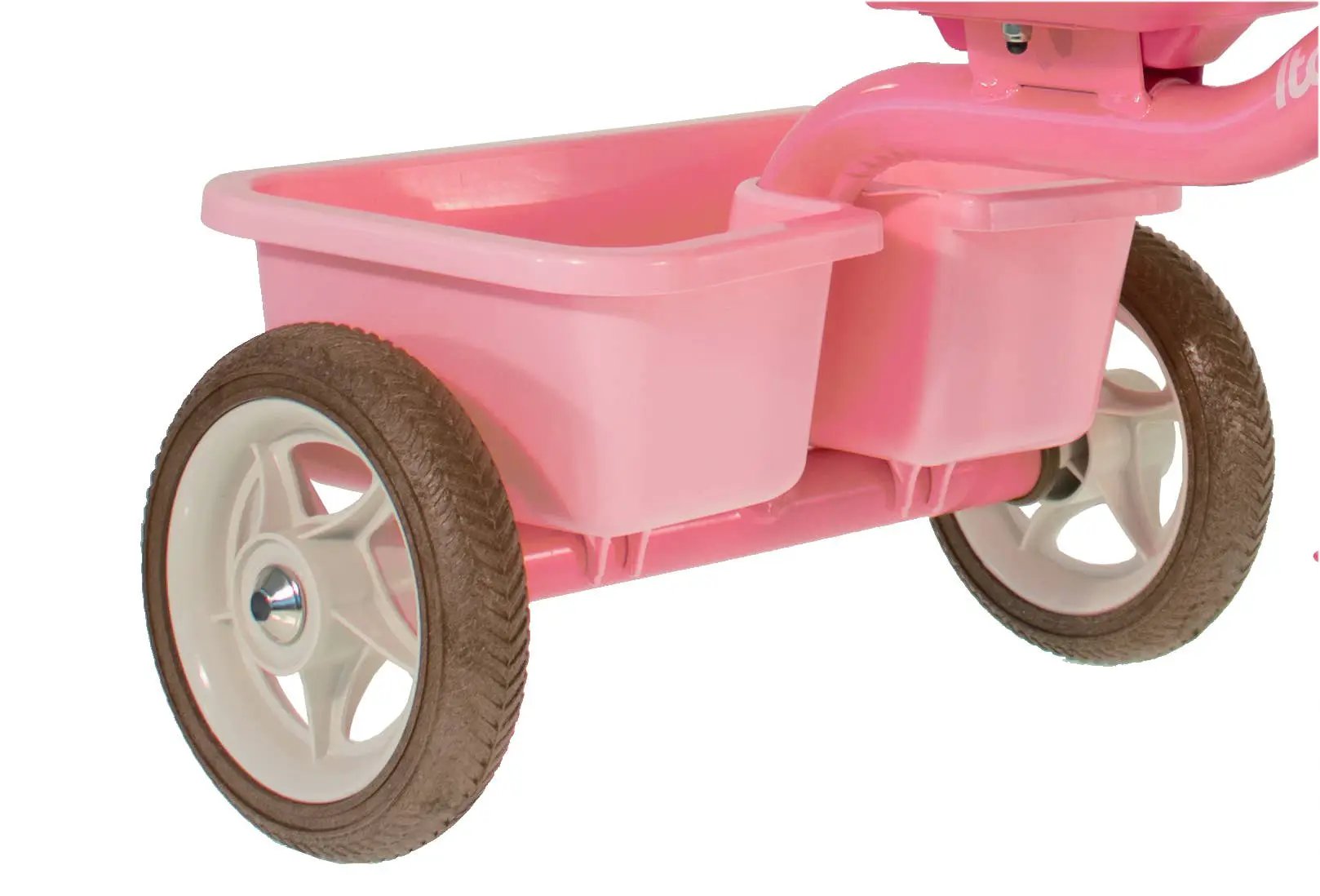 Tricycle Transporter Rose Garden Rose Italtrike Pour Enfants 2 À 5 Ans Châssis Métal Solide by Italtrike