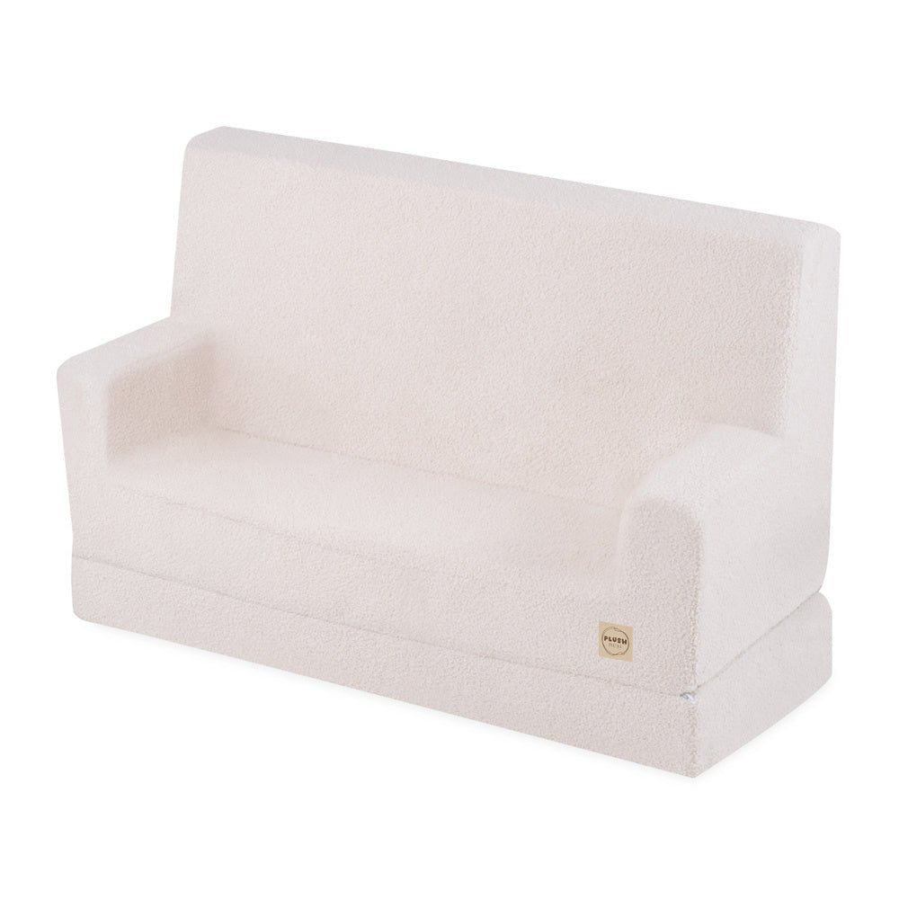 Canapé Foldie avec accoudoirs - Agneau crème, confortable - Plush Nest - myplayground