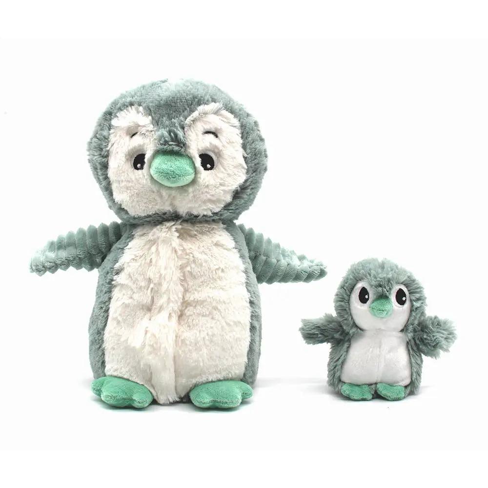 Pingouin en Peluche et Bébé Menthe / Les Ptipotos - Les Déglingos, France by Les Déglingos, France