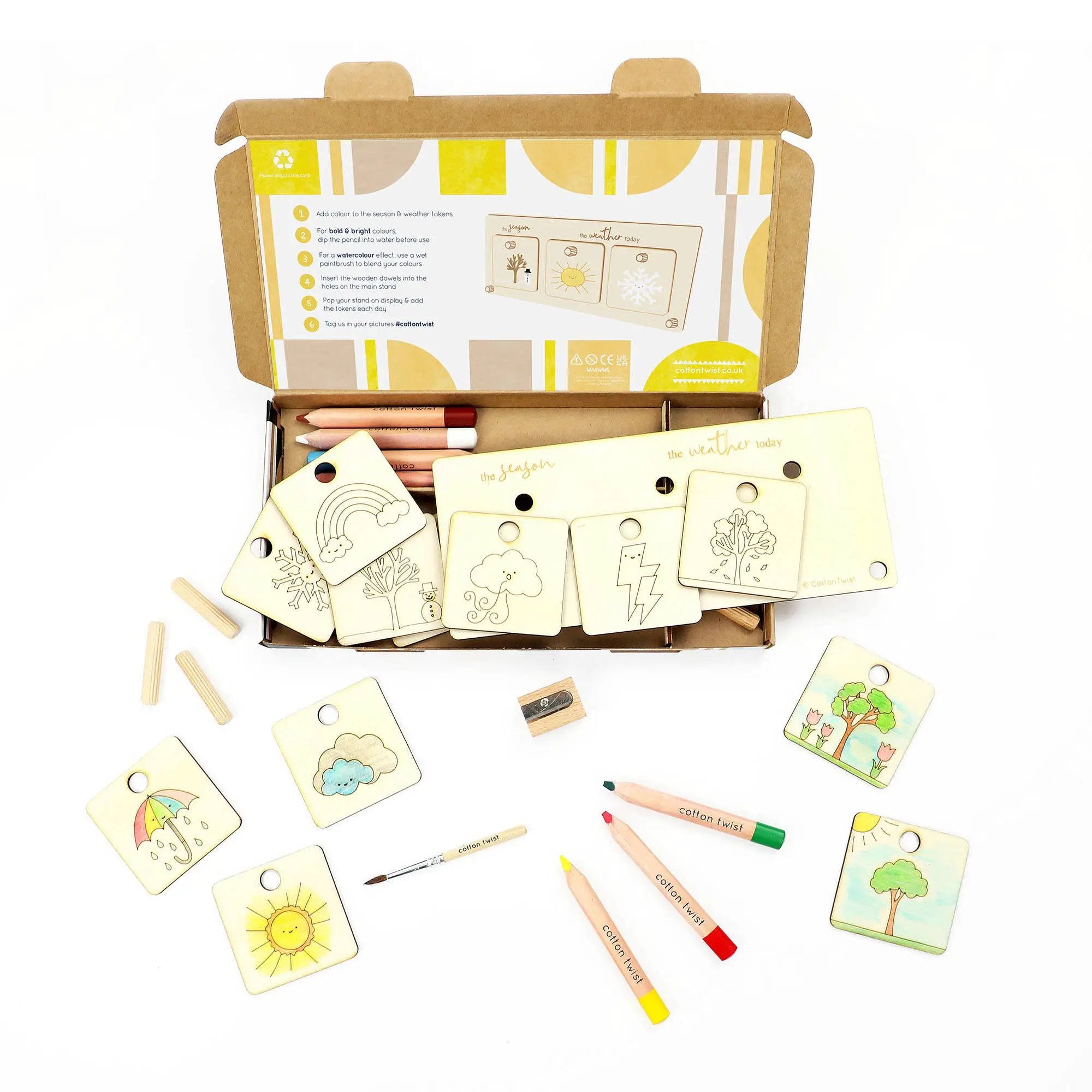 Créez votre propre carte météo by Cotton Twist