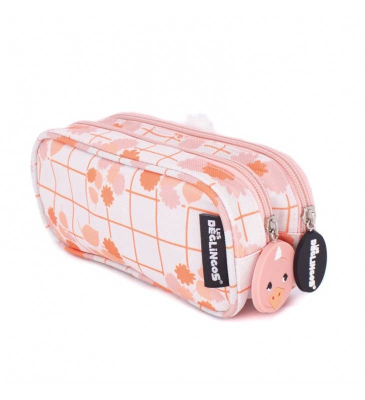 Trousse à Crayons Pomelos L'autruche à 2 Fermetures Éclair - Les Déglingos, France - myplayground