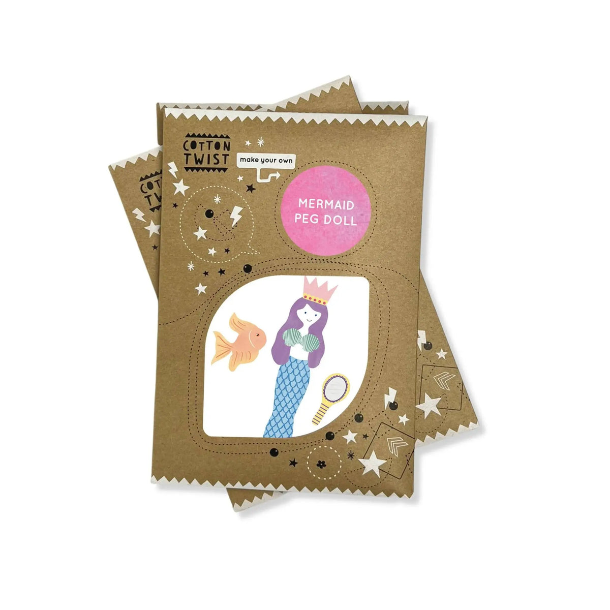 Faites votre propre poupée sirène by Cotton Twist