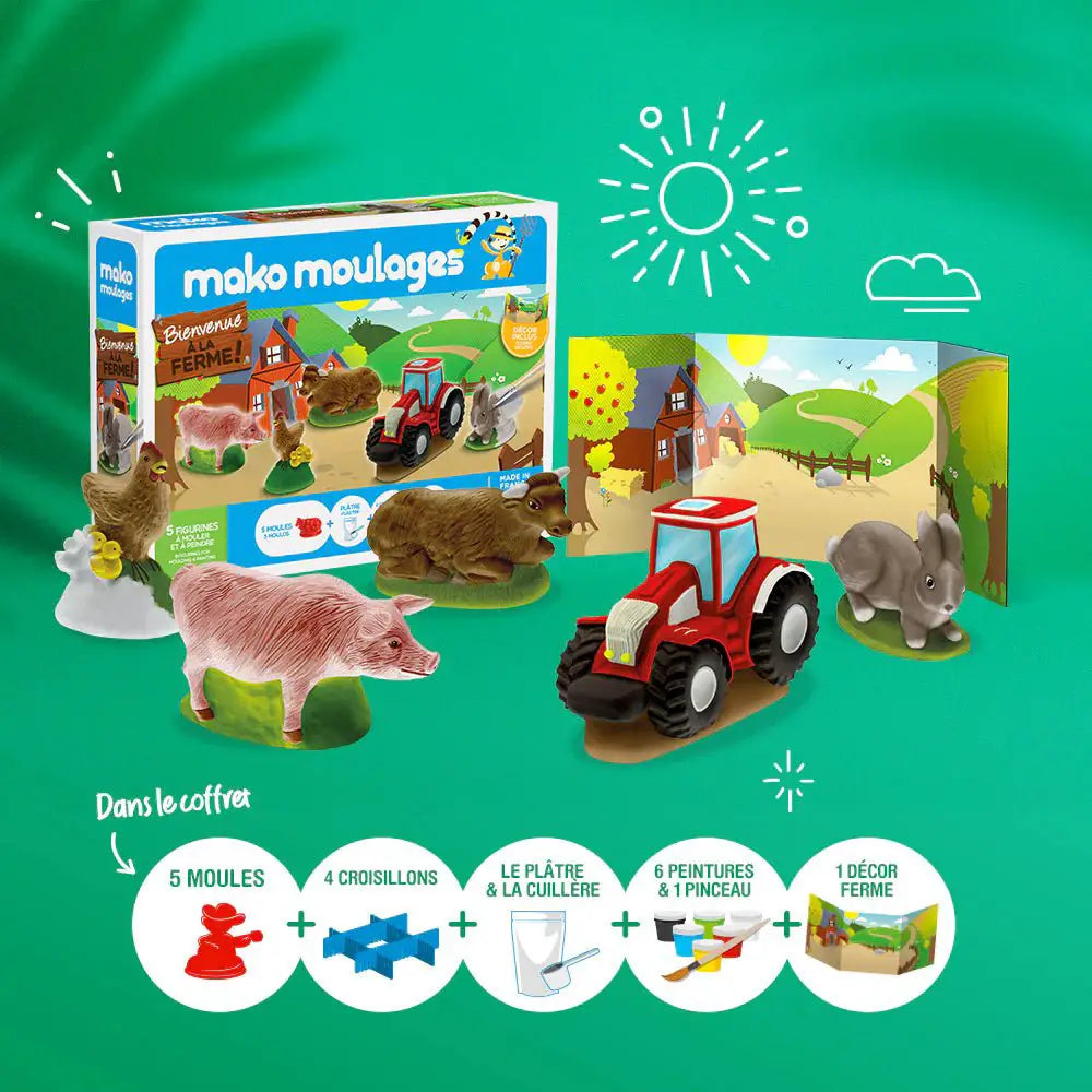 Mako Moulages - Bienvenue à la Ferme - Mako Créations by Mako Créations