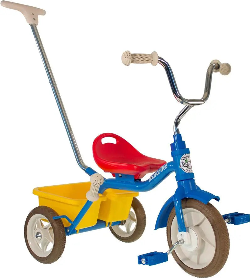 Tricycle Transporteur Colorama Bleu Italtrike Pour Enfants 2 À 5 Ans Confort Optimal Et Robuste by Italtrike