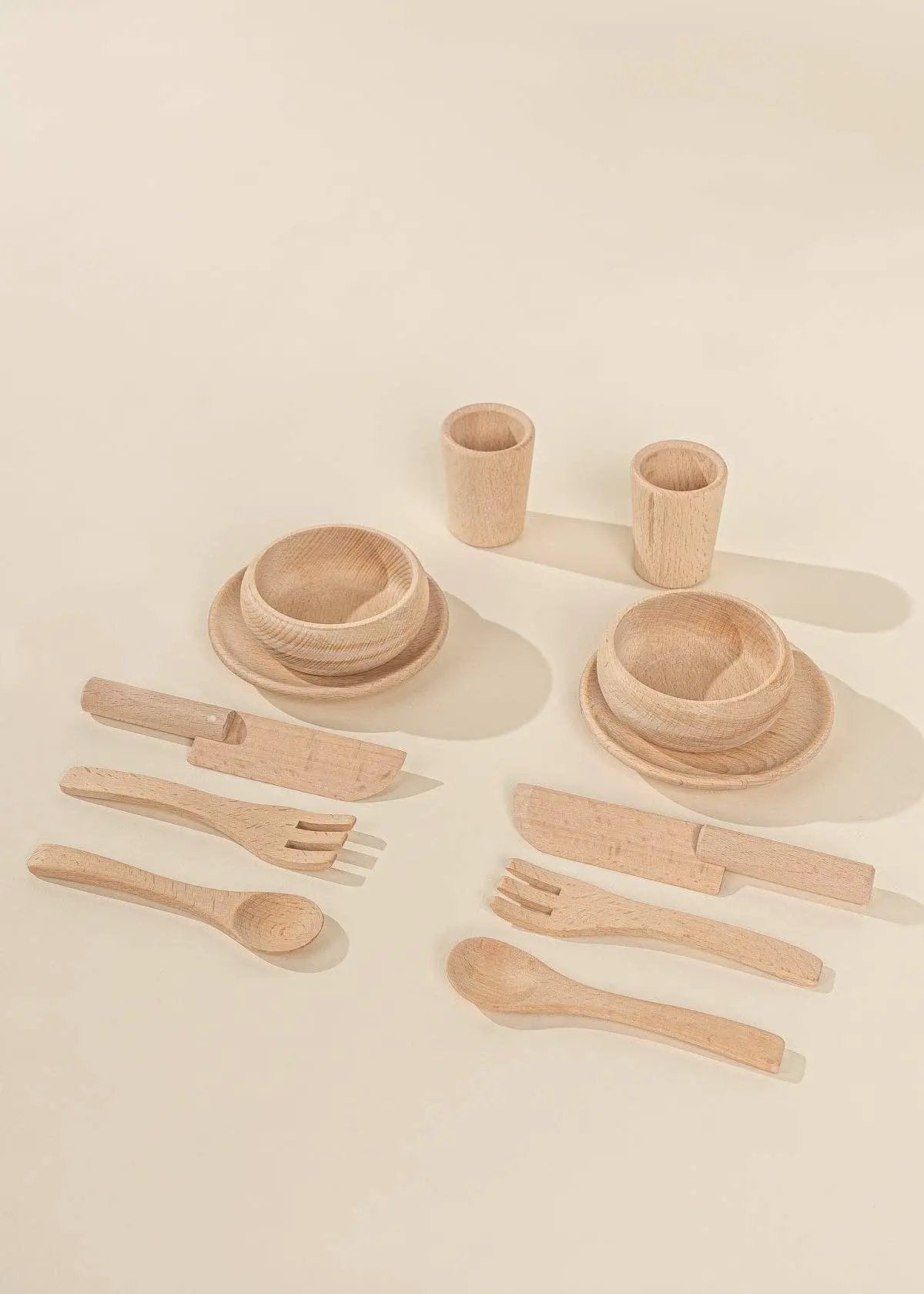 Ensemble de vaisselle en bois - Coco Village by Coco Village