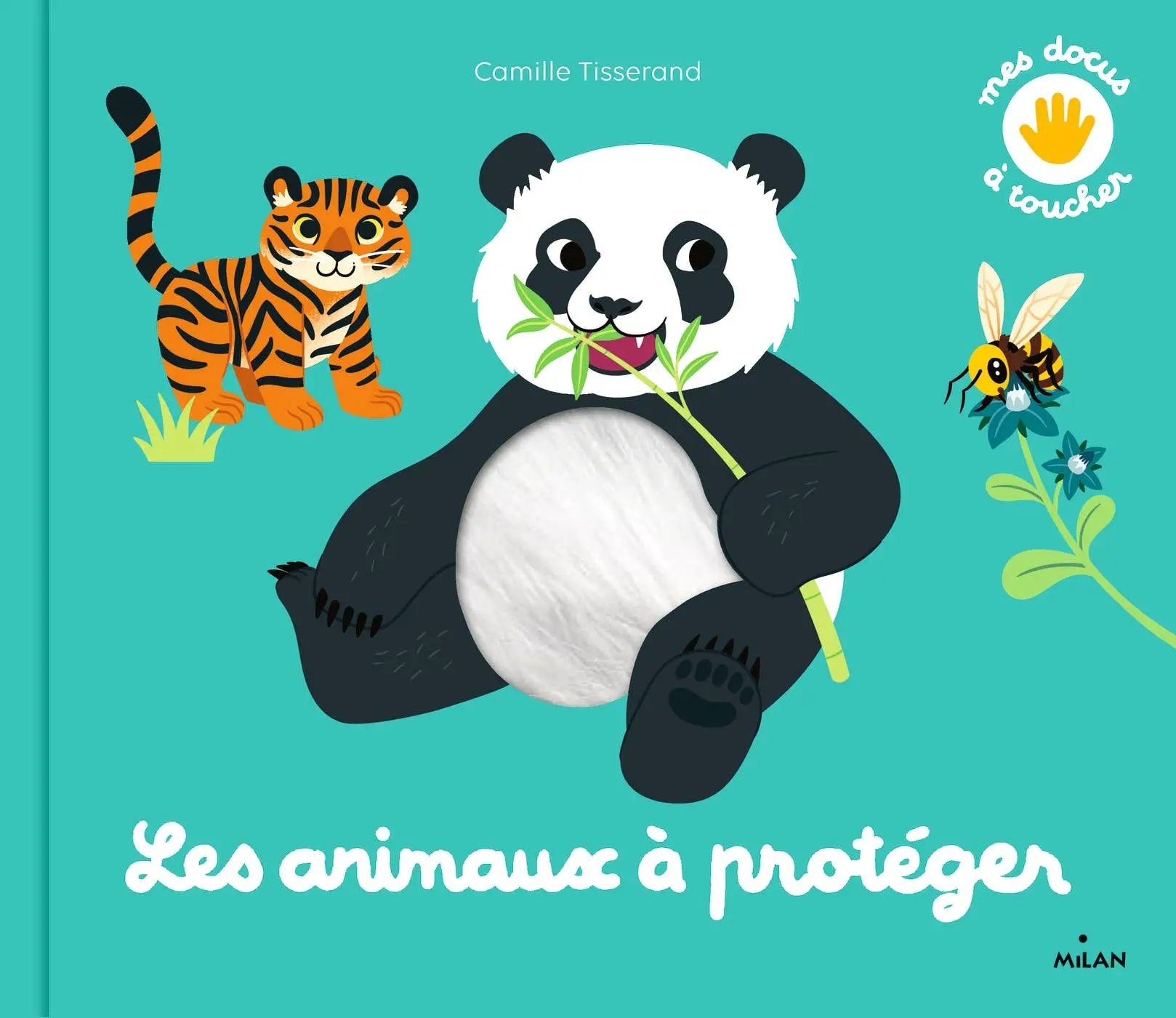 Mes docus à toucher : les animaux à protéger by Selection Livres jeunesse poppik