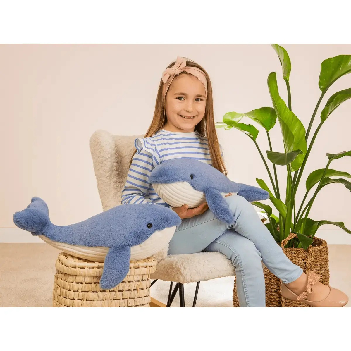 Baleine Waltraud 44 cm - peluche - peluche - Teddy Hermann by Teddy Hermann
