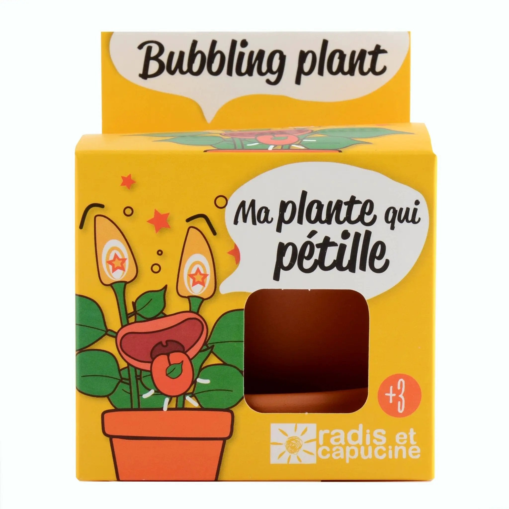 La plante qui pétille - Kit créatif de jardinage Enfant by Radis Et Capucine