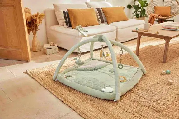 Tapis d'Éveil Avec Arche - Vert - Combelle by Combelle