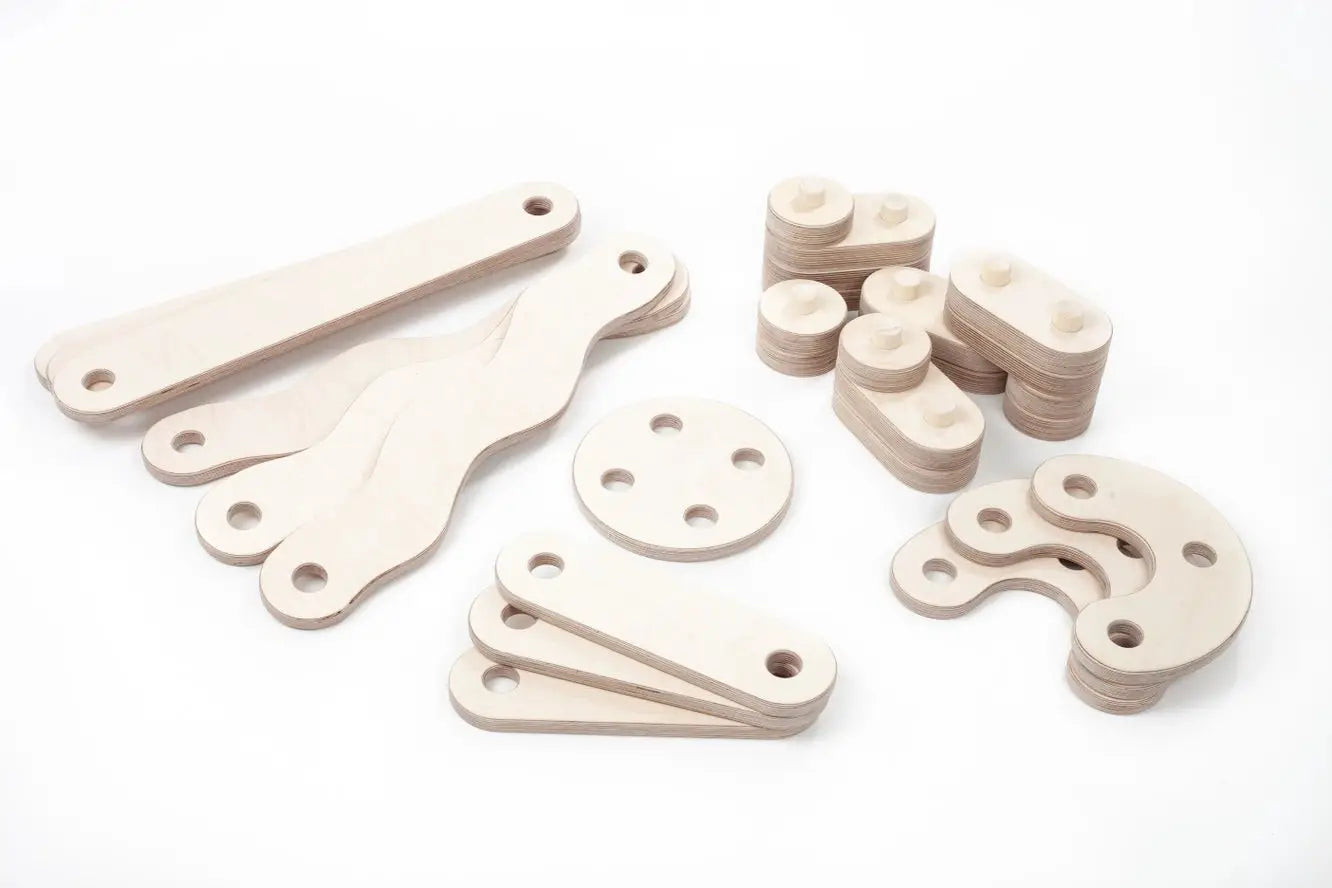 Poutres d'équilibre PELTES®, jouet Montessori, planche d'équilibre - Jeu de motricité enfant - Happymoon by HappyMoon