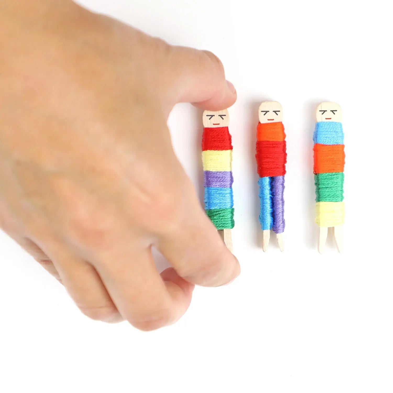 Cadeau artisanal souvenir Worry Dolls by Cotton Twist