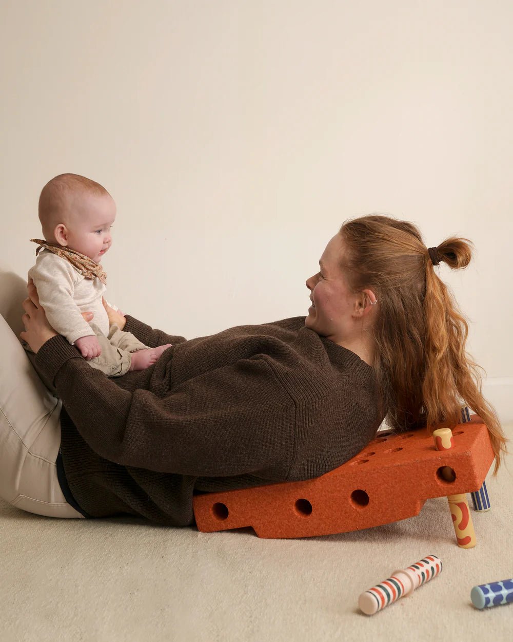 Ensemble d'activités pour bébé - Burnt Orange - Modu by Modu
