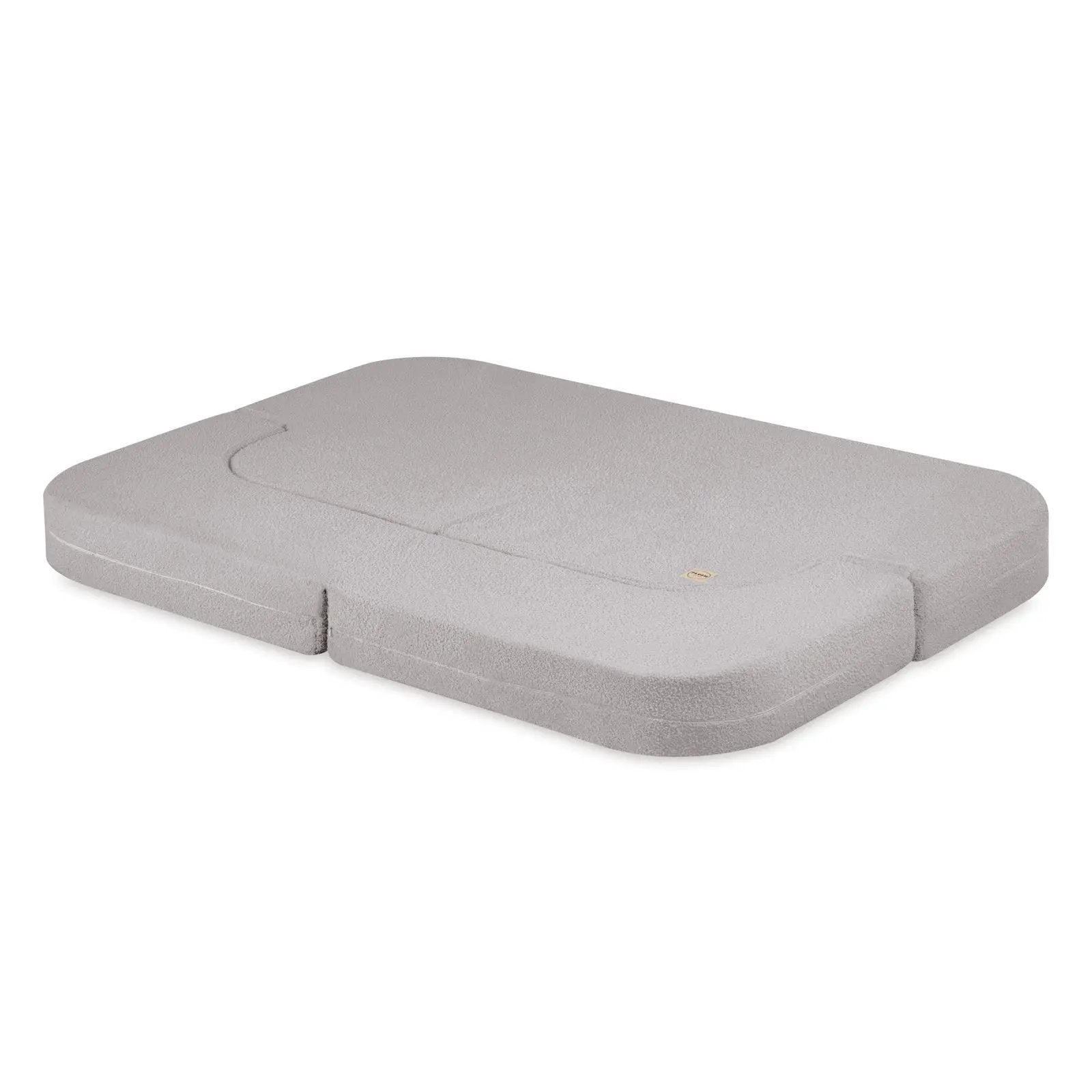 Canapé-lit Foldie - Agneau gris, lavable, imperméable - Plush Nest by Misioo