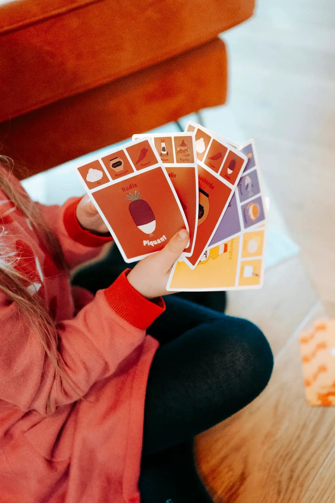 Jeu de 7 familles des goûts et des saveurs - Coquillettes Club by myplayground