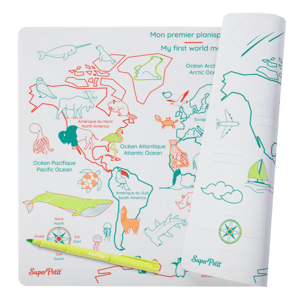 Set WORLD MAP - myplayground